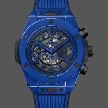 Super Clone Men's Hublot Big Bang Unico Blue Magic 42mm 411.ES.5119.RX Skeleton