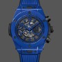 Super Clone Men's Hublot Big Bang Unico Blue Magic 42mm 411.ES.5119.RX Skeleton
