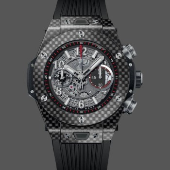 Super Clone Men's Hublot Big Bang Unico Carbon 45mm 411.QX.1170.RX Black