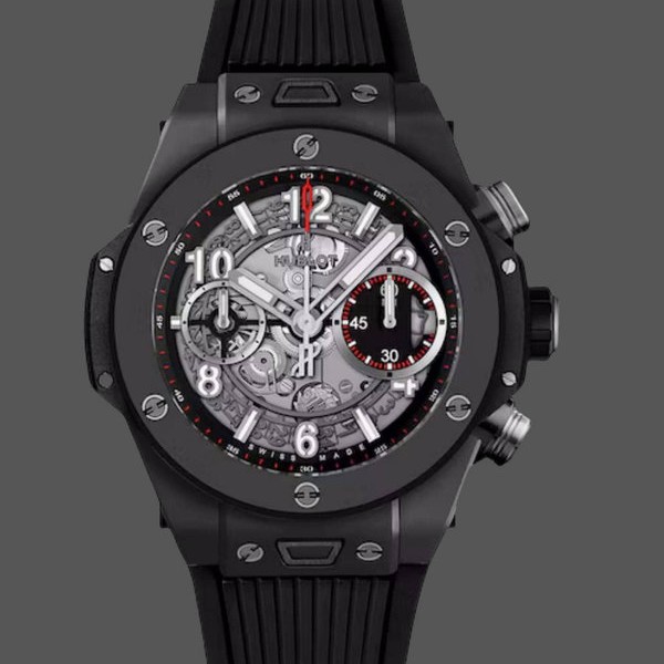 Mens Hublot Big Bang Unico Black Magic 42mm 441.CI.1170.RX Mens Transparent Replica Watch Image