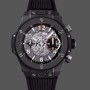 Super Clone Men's Hublot Big Bang Unico Black Magic 42mm 441.CI.1170.RX Men's Transparent