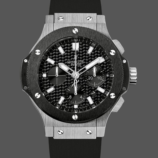 Mens Hublot Big Bang 301.SM.1770.RX 44mm Mens Black Replica Watch Image