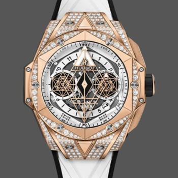 Super Clone Men's Hublot Big Bang-418.OX.2001.RX.1604.MXM20, 45mm, Men’s Transparent