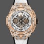 Super Clone Men's Hublot Big Bang-418.OX.2001.RX.1604.MXM20, 45mm, Men’s Transparent