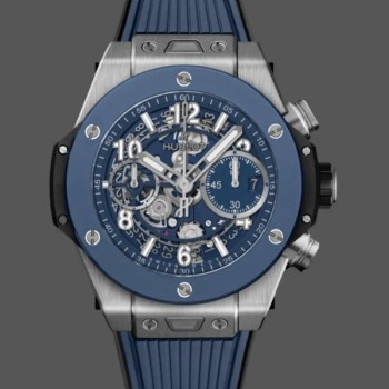 Super Clone Men's Hublot Big Bang-421.NL.5170.RX, 42mm, Men’s Blue