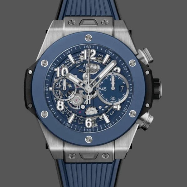 Mens Hublot Big Bang-421.NL.5170.RX, 42mm, Men’s Blue Replica Watch Image