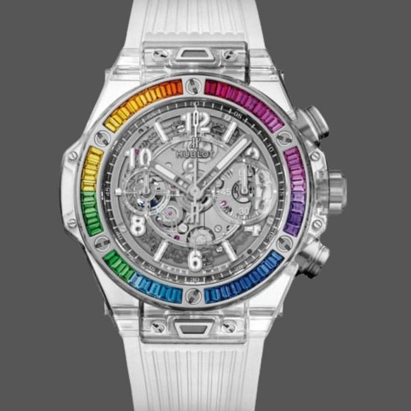 Mens Hublot Big Bang 45mm Mens  441.JX.4802.RT.4099 Skeleton Replica Watch Image