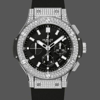 Super Clone Men's Hublot Big Bang Chronograph 301.SX.1170.RX.1704 44mm Black