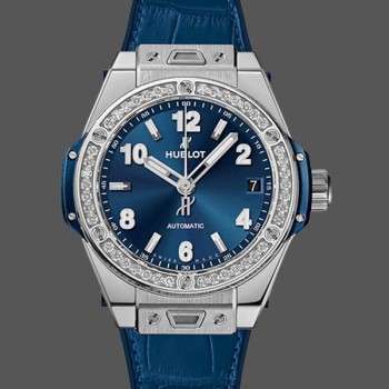 Super Clone Women's Hublot Big Bang One Click 39mm Ladies Timepiece 465.SX.7170.LR.1204 Blue
