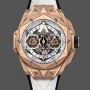 Super Clone Men's Hublot Big Bang Titanium 42MM Men's  418.OX.2001.RX.MXM20 Transparent Dial