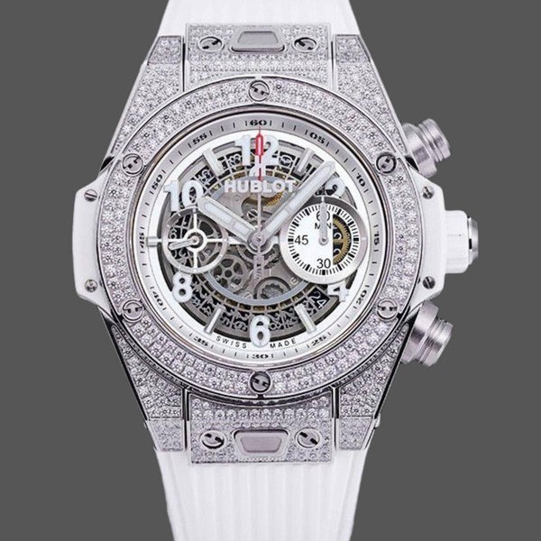 Mens Hublot Big Bang Unico 42mm 441.NE.2011.RW.1104 Mens Luxury Skeleton Replica Watch Image
