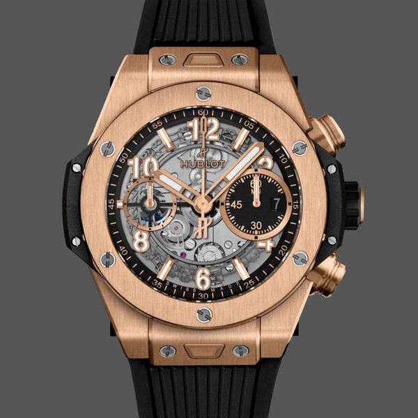 Mens Hublot Big Bang Unico 42mm 441.OX.1181.RX Mens Chronograph Skeleton Replica Watch Image