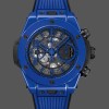 Mens Hublot Big Bang Unico Blue Magic 42mm 441.ES.5119.RX Skeleton Replica Watch Image