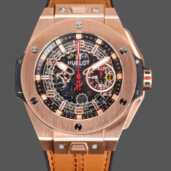 Super Clone Men's Hublot Big Bang Unico Ferrari 401.OX.0123.VR 45mm Skeleton