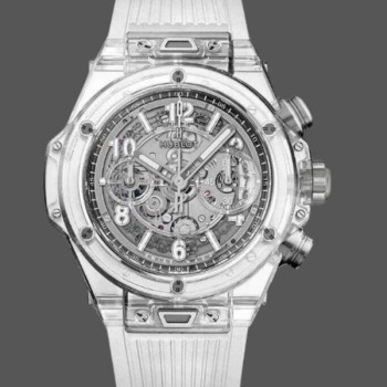 Super Clone Men's Hublot Big Bang Unico Sapphire 42MM 441.JX.4802.RT Skeleton