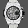Super Clone Men's Hublot Big Bang Unico White Ceramic 411.HX.1171.RX Transparent