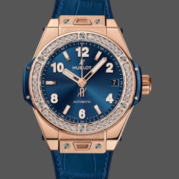Super Clone Women's Hublot Big Bang 39mm Ladies  465.OX.7180.LR.1204 Blue