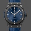 Mens Hublot Classic Fusion Automatic Stainless Steel 511.CM.7170.LR Blue Replica Image