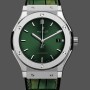 Super Clone Men's Hublot Classic Fusion Green Dial 511.NX.8970.LR Green Dial