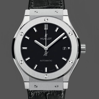 Super Clone Men's Hublot Classic Fusion Automatic Black Dial 542.NX.1171.LR Black Dial