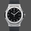 Super Clone Men's Hublot Classic Fusion Automatic with Rubber Strap 542.NX.1171.RX Black Dial