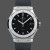 Super Clone Men's Hublot Classic Fusion Automatic with Rubber Strap 542.NX.1171.RX Black Dial