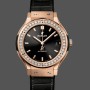 Super Clone Women's Hublot Classic Fusion Automatic 38MM 565.OX.1480.LR.1204 Black