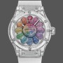 Super Clone Men's Hublot Classic Fusion 45mm Black Ceramic - 507.JX.0800.RT.TAK21 Colourful