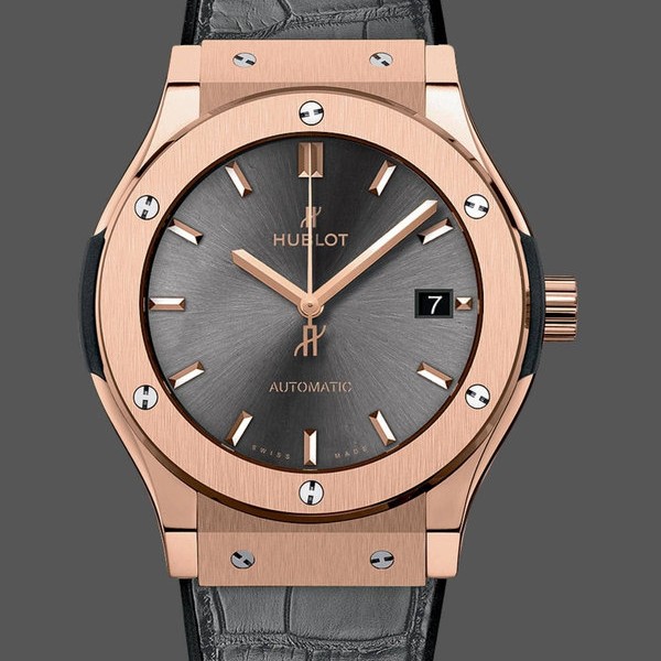 Mens Hublot Classic Fusion-511.OX.7081.LR, 45mm Grey Replica Watch Image