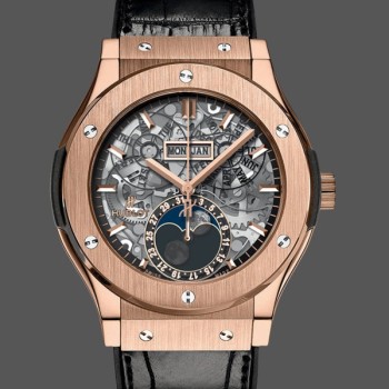 Super Clone Men's Hublot Classic Fusion-517.OX.0180.LR, 45mm, Men’s Transparent