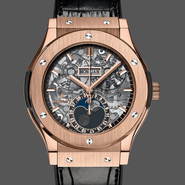 Mens Hublot Classic Fusion-517.OX.0180.LR, 45mm, Men’s Transparent Replica Watch Image