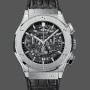Super Clone Men's Hublot Classic Fusion 45mm Ceramic & Titanium - 525.NX.0170.LR Black