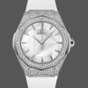 Unisexs Hublot Classic Fusion 40mm Titanium and Rubber - 550.NS.2200.RW.1604.ORL20 White Replica Watch Image