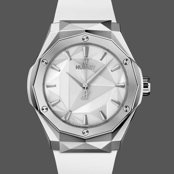 Mens Hublot Classic Fusion-550.NS.2200.RW.ORL20, 40mm White Replica Watch Image