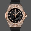 Unisexs Hublot Classic Fusion 40mm Ceramic & Steel - 550.OS.1800.RX.1604.ORL19 Black Replica Watch Image
