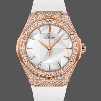 Super Clone Unisex's Hublot Classic Fusion 40mm Ceramic and Rubber - 550.OS.2200.RW.1604.ORL20 White