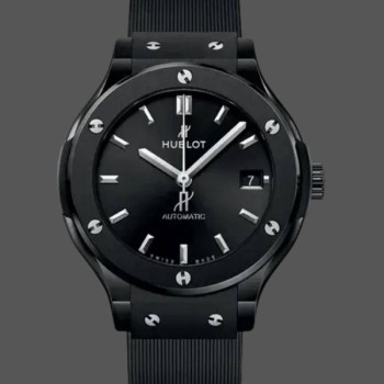 Super Clone Women's Hublot Classic Fusion-565.CM.1470.RX, 38mm, Lady’s Black