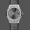 Womens Hublot Classic Fusion 33MM Grey Lady  581.NX.7071.LR.1104 Grey Replica Image