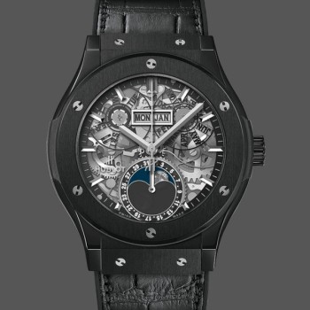 Super Clone Men's Hublot Classic Fusion Aerofusion Moonphase 42mm - 547.CX.0170.LR Grey