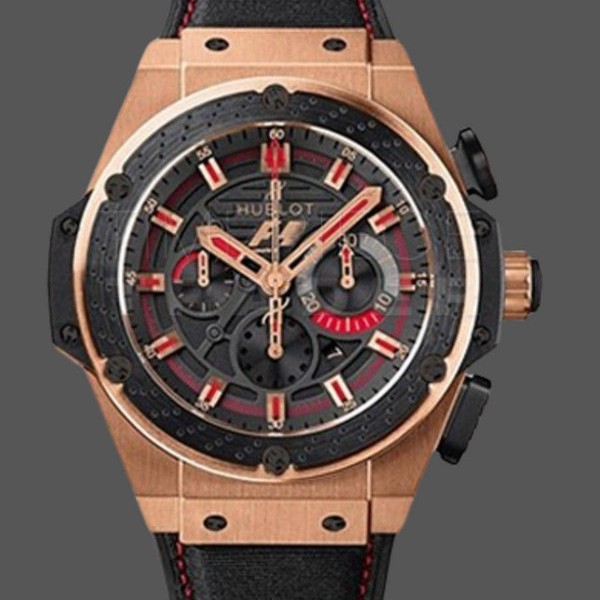 Mens Hublot F1 King Power 48MM Men’s  703.OM.1138.NR.FMO10 Matt Black Replica Image