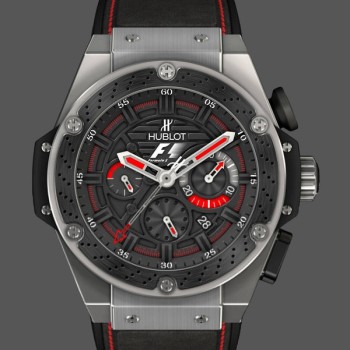 Super Clone Men's Hublot F1 King Power 703.ZM.1123.NR.FMO10 48mm Black