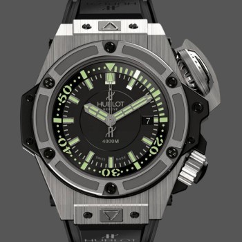 Super Clone Men's Hublot King Power 731.NX.1190.RX 48mm Black