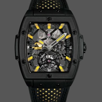 Super Clone Men's Hublot Masterpiece MP-06 Senna 906.ND.0129.VR.AES12 45mm Black