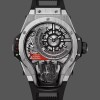 Super Clone Men's Hublot MP-09 Tourbillon-Bi-Axis, Titanium, 909.NX.1120.RX, 45mm Silver