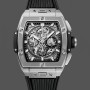 Super Clone Men's Hublot Spirit of Big Bang Titanium 42MM  642.NX.0170.RX Skeleton Dial