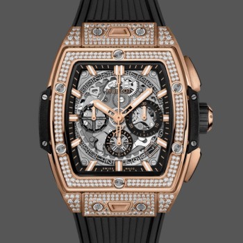 Super Clone Men's Hublot Spirit of Big Bang-601.OX.0183.LR.1704, 45mm, Men’s Skeleton Dial