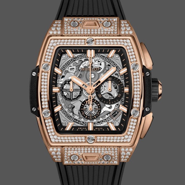 Mens Hublot Spirit of Big Bang-601.OX.0183.LR.1704, 45mm, Men’s Skeleton Dial Replica Watch Image