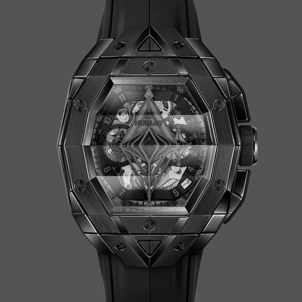 Mens Hublot Spirit of Big Bang 648.CX.0114.RX.MXM23 Luxury Black Replica Watch Image