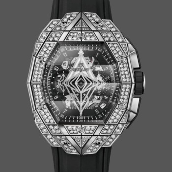 Super Clone Men's Hublot Spirit of Big Bang-648.NX.0107.RX.1604.MXM23, 42mm Black