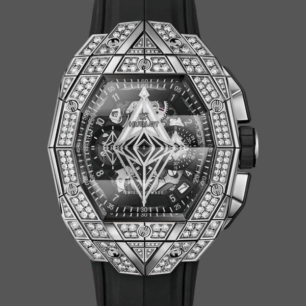 Mens Hublot Spirit of Big Bang-648.NX.0107.RX.1604.MXM23, 42mm Black Replica Watch Image